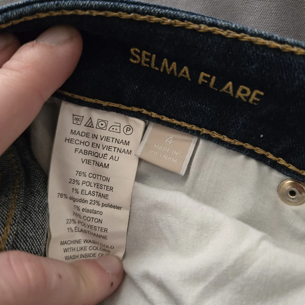 Michael Kors MK Selma Flare Jeans High-Rise Jeans Womens Size 4 Bellbottoms 90s